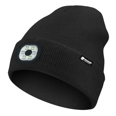 Holdcarp čepice led light beanie black