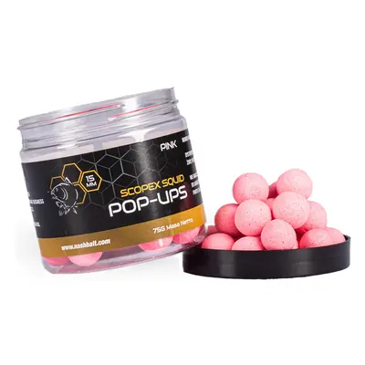 Nash plovoucí boilie pop ups scopex squid pink 75 g - 12 mm