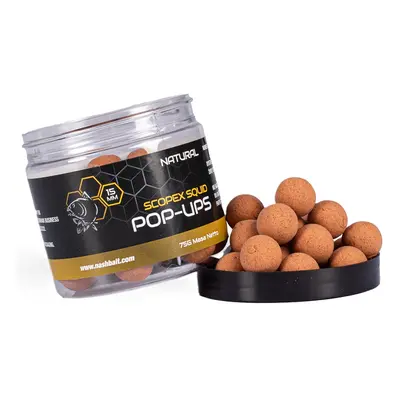 Nash plovoucí boilie pop ups scopex squid natural 75 g - 20 mm