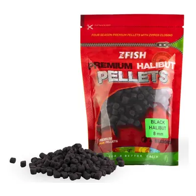 Zfish chytací pelety premium halibut pellets black halibut 200 g - 8 mm