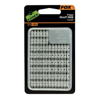 Fox zarážky na pelety edges pellet pegs clear-velikost 11 mm