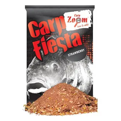 Carp zoom krmítková směs carp fiesta 3 kg - jahoda