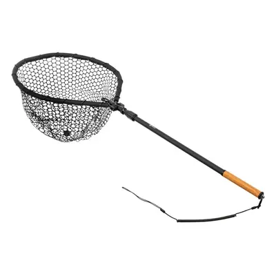 Fencl přívlačový podběrák predator premium pro xxl plovoucí se silikonovou sítí 68x54 cm