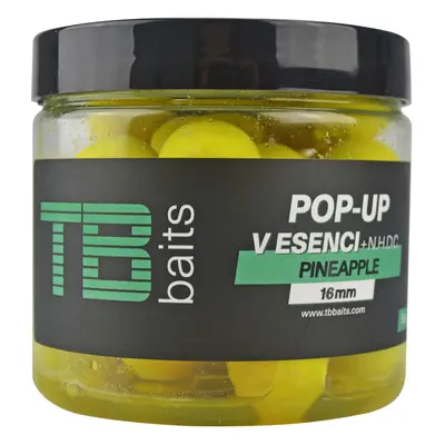 Tb baits plovoucí boilie pop-up pineapple + nhdc 65 g-12 mm