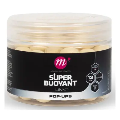 Mainline plovoucí boilie super buoyant pop-ups link 150 ml 13 mm - white