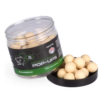 Nash plovoucí boilie pop ups monster shrimp white 75 g - 15 mm