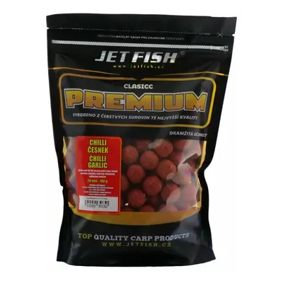 Jet fish boilie premium clasicc 700 g 20 mm-chilli česnek