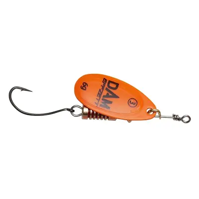 Dam třpytka effzett spinner with single hooks sinking orange - velikost 2 hmotnost 4 g