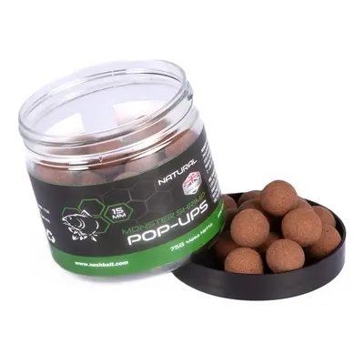 Nash plovoucí boilie pop ups monster shrimp natural 75 g - 12 mm