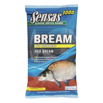 Sensas krmení 3000 uk super bream red (cejn červený) 1 kg