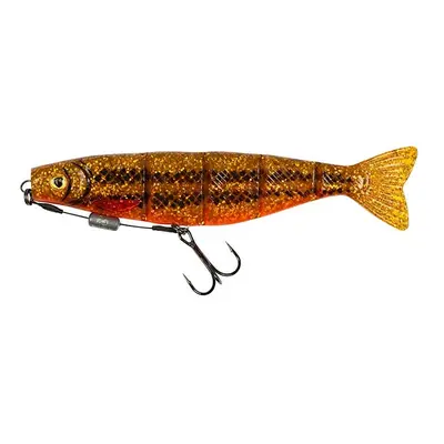 Fox rage gumová nástraha pro shad jointed loaded uv goldie - 14 cm