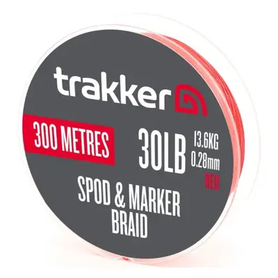 Trakker šňůra spod & marker braid red 300 m - 0,28 mm 13,6 kg 30 lb