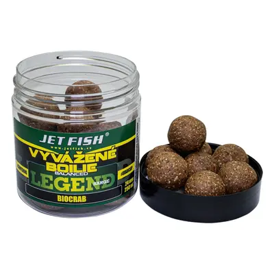 Jet fish vyvážené boilie legend range biocrab 250 ml - 20 mm