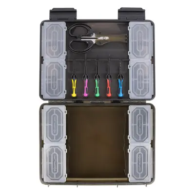 Korum tackle box slim blox loaded