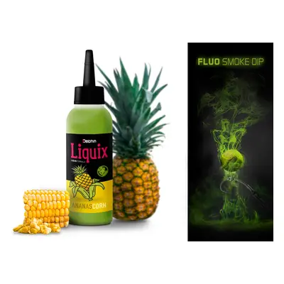 Delphin fluo dip d snax liquix 100 ml - kukuřice ananas