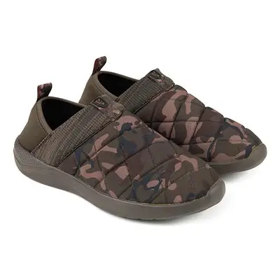 Fox pantofle camo/khaki bivvy slipper