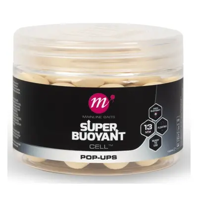 Mainline plovoucí boilie super buoyant pop-ups cell 150 ml 13 mm - white