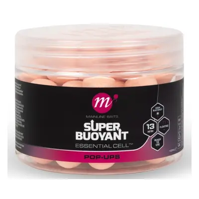 Mainline plovoucí boilie super buoyant pop-ups essential cell 150 ml 13 mm - pink