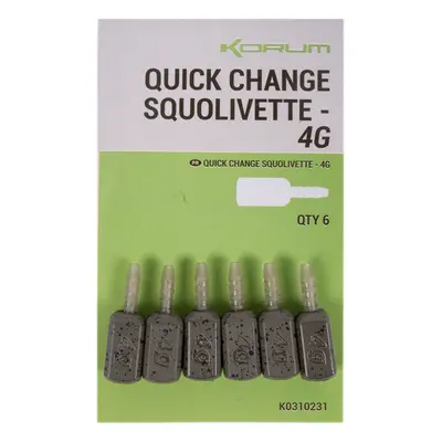 Korum olůvko quick change squolivettes - 6 g