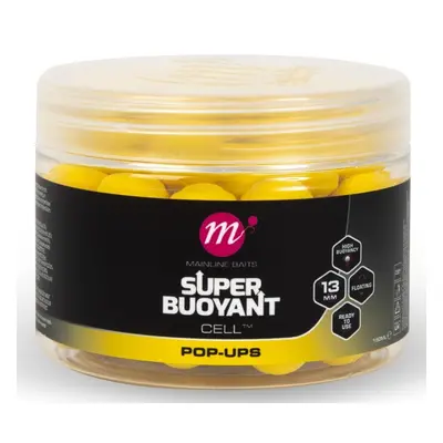 Mainline plovoucí boilie super buoyant pop-ups cell 150 ml 13 mm - yellow