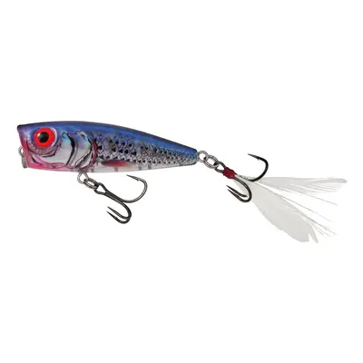 Salmo wobler rattlin pop floating clear blue shiner 7 cm