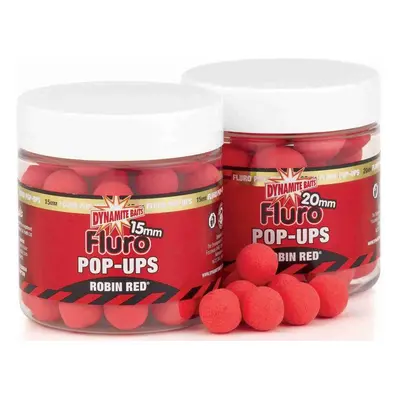 Dynamite baits pop-ups fluro plovoucí boilies 15 mm-robin red