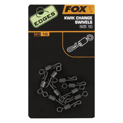 Fox obratlík edges kwik change swivels-vel. 10