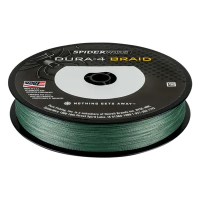 Spiderwire splétaná šňůra dura4 150 m green-průměr 0,30 mm / nosnost 29 kg