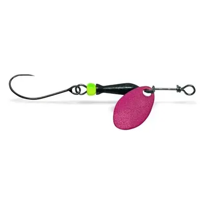 Jigovkycz třpytka classic barbless fluo pink (black/chartreuse body) - 2