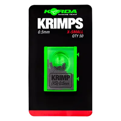 Korda náhradní svorky krimps - velikost 0,5 mm