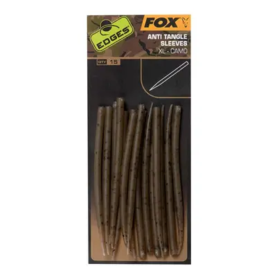 Fox edges převleky camo anti tangle sleeves - xl 15 ks