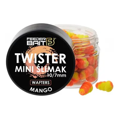 Feederbait twister mini šlimak wafters 11x8 mm 25 ml - mango