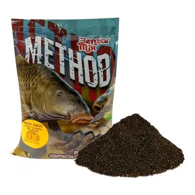 Benzar mix krmítková směs method pro corn 800 g - natur black (černá)