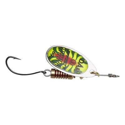 Dam třpytka effzett spinner with single hooks sinking firetiger uv - velikost 3 hmotnost 6 g