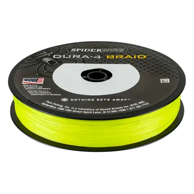 Spiderwire splétaná šňůra dura4 150 m yellow-průměr 0,30 mm / nosnost 29 kg