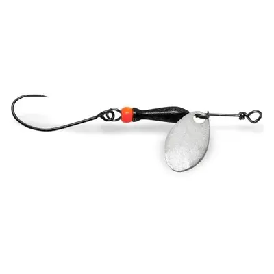 Jigovkycz třpytka classic barbless silver (black/orange) - 2