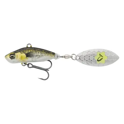 Savage gear 3d sticklebait tailspin sinking green silver ayu - 6,5 cm 9 g