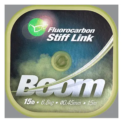 Korda fluorocarbon stiff link boom 15 m - 0,45 mm 15 lb