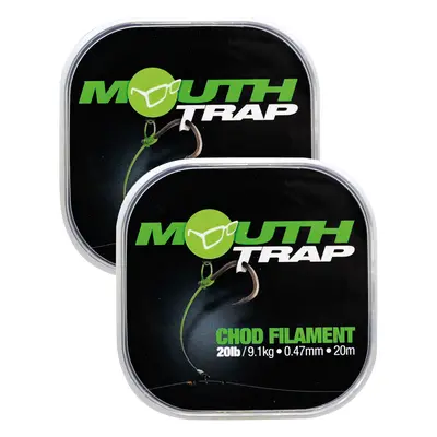 Korda návazcový vlasec mouth trap 20 m - 0,43 mm 15 lb