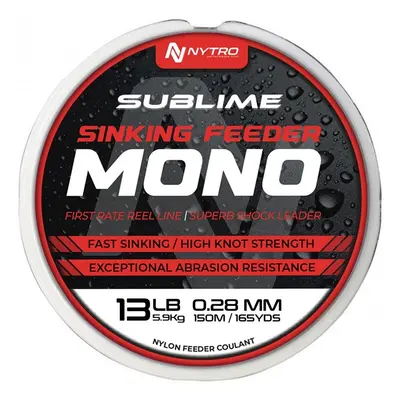 Nytro vlasec sublime sinking feeder mono 150 m - 0,26 mm 3,6 kg