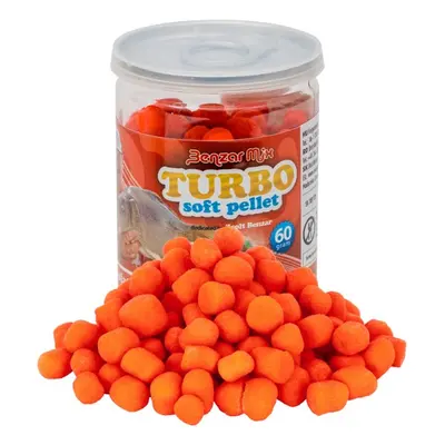 Benzar mix turbo soft pellet long life 60 g - čokoláda-pomeranč