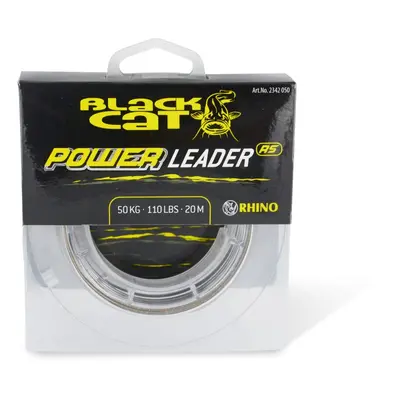 Black cat návazcová šňůra sumcová power leader 20 m sand-průměr 1,4mm / nosnost 150kg