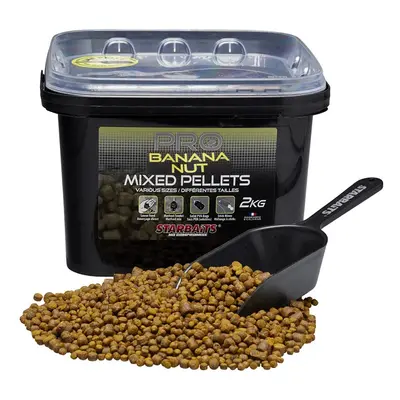 Starbaits pelety mixed pro banana nut 2 kg