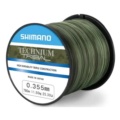 Shimano vlasec technium tribal pb camou-průměr 0,305 mm / nosnost 8,50 kg / návin 1100 m