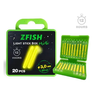 Zfish chemické světlo box 20 ks - 3x25 mm