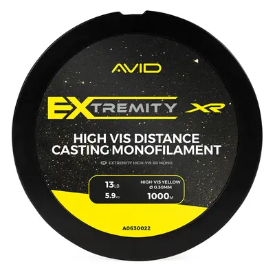 Avid carp vlasec extremity hi-vis xr mono 1000 m - 0,33 mm 6,8 kg