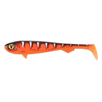 Fox rage gumová nástraha super slick shad uv red wake - 18 cm 2 ks