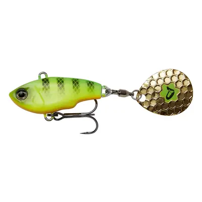 Savage gear fat tail spin sinking firetiger - 8 cm 24 g