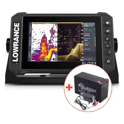 Lowrance echolot elite fs 7 se sondou active imaging 3v1