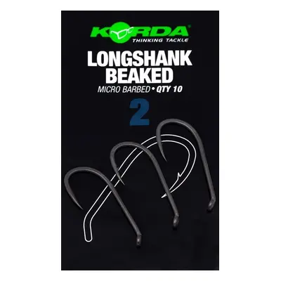 Korda háčky longshank beaked barbed 10 ks - velikost 2